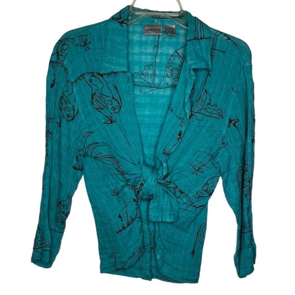 Chico's Linen Top